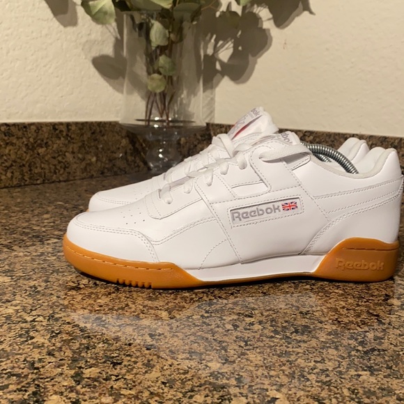 Reebok Shoes Reebok Workout Plus White Gum Mens Sneakers Poshmark